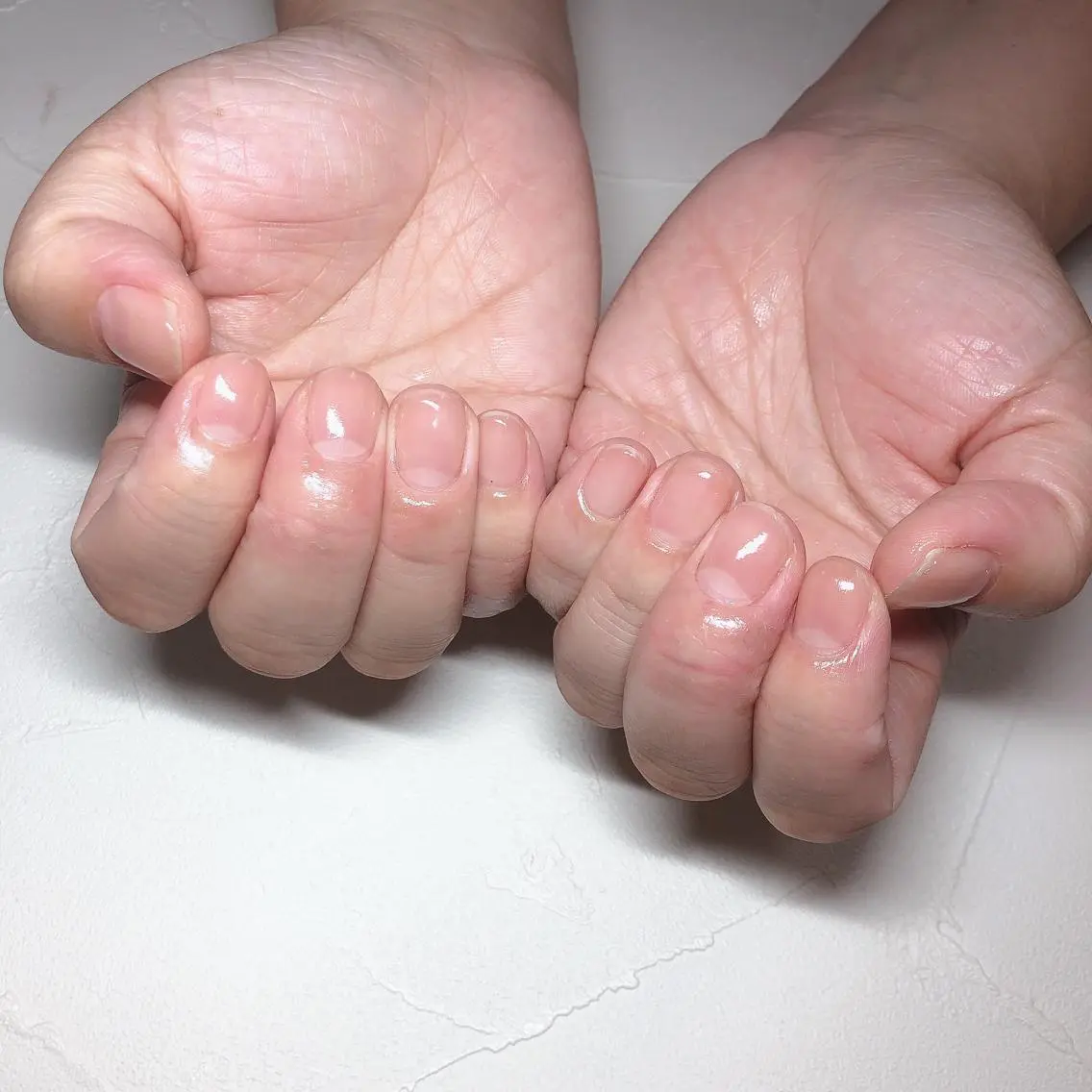 ネイル クリアネイル ジェルネイル ハンドネイル nails 🎀meのネイルデザイン