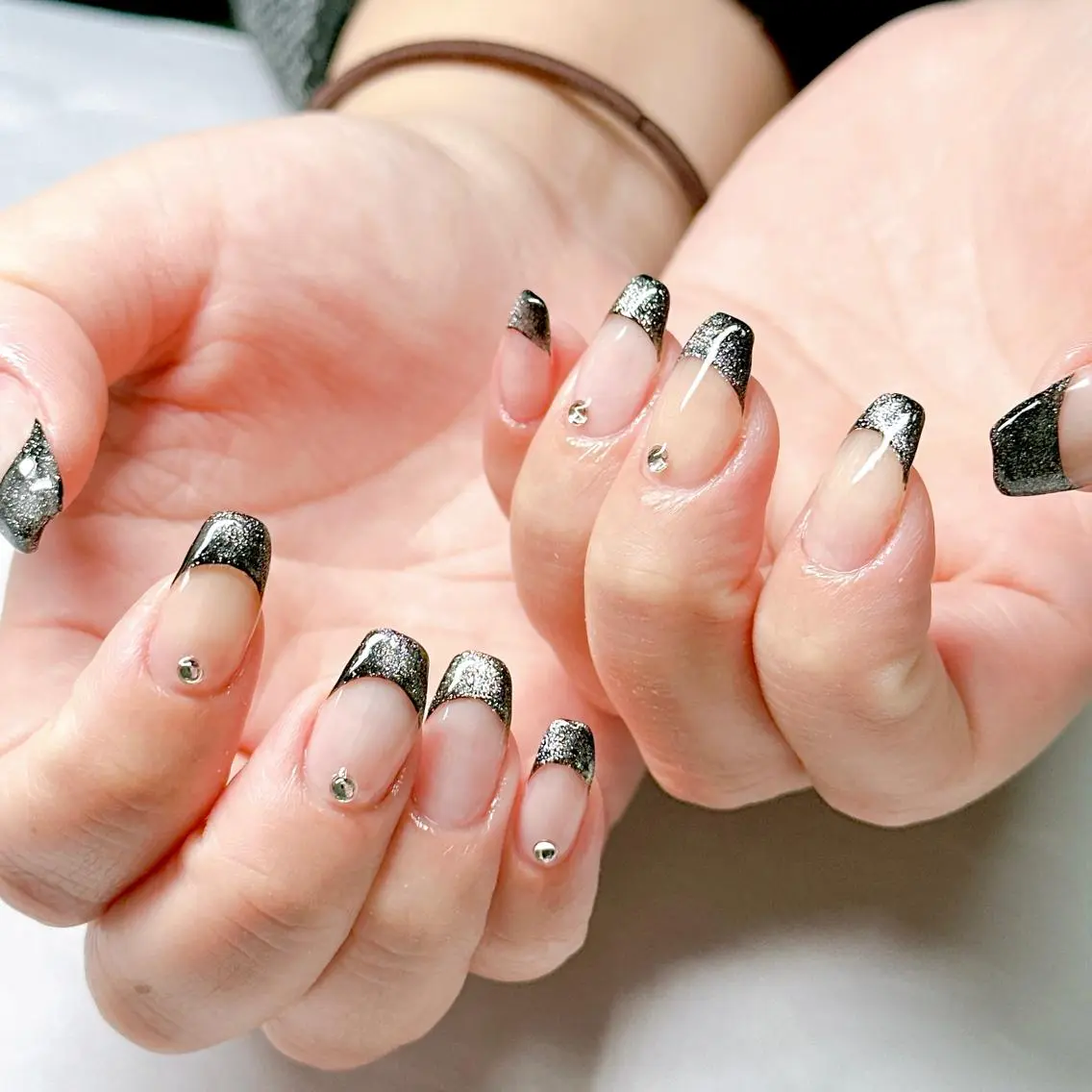 ネイル フレンチネイル マグネットネイル PLANET nailのネイルデザイン