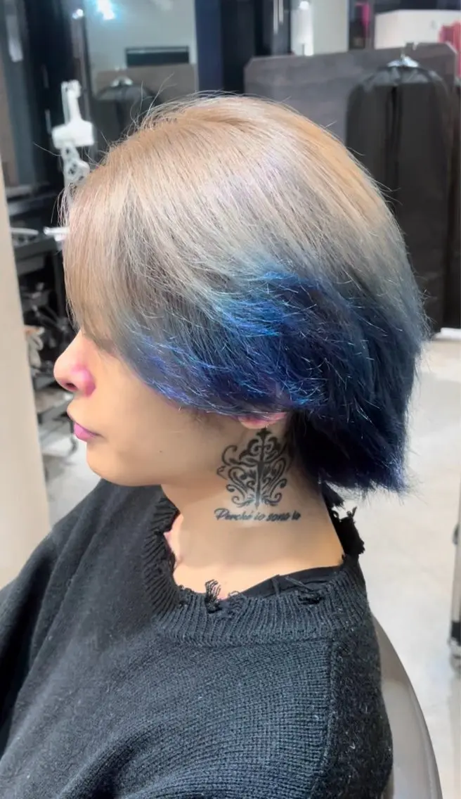メンズ one by the ect佐々木輝人✨のヘアスタイル