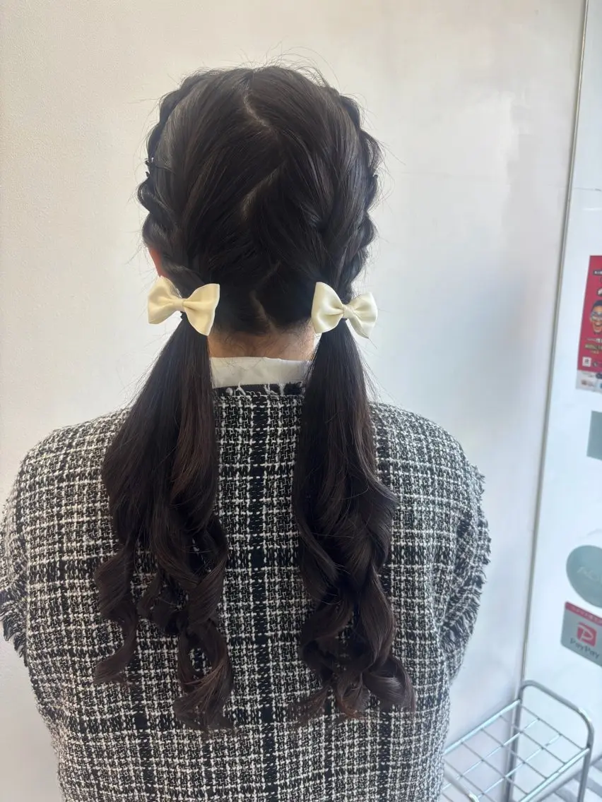 カラー 🎀ゆら🎀 ヘアアレンジ・カラーのヘアスタイル