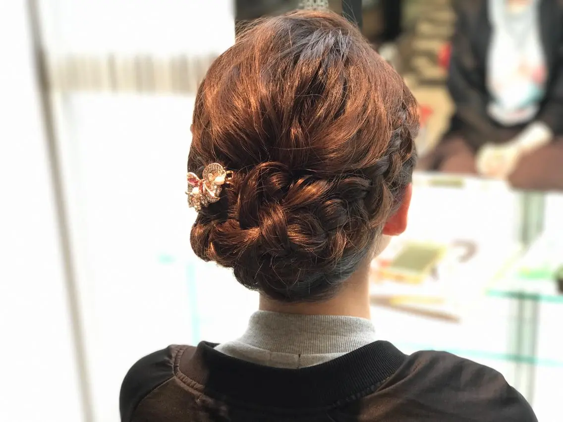ヘアアレンジ YUI𓍯ｴｸｽﾃ /ﾆｭｱﾝｽｶﾗｰのヘアスタイル