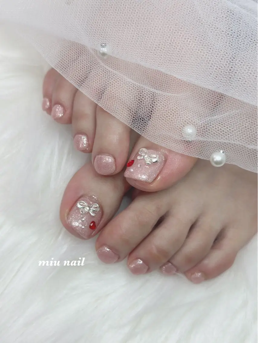 早割価格♡フットワンカラー👣フットバス込みの写真