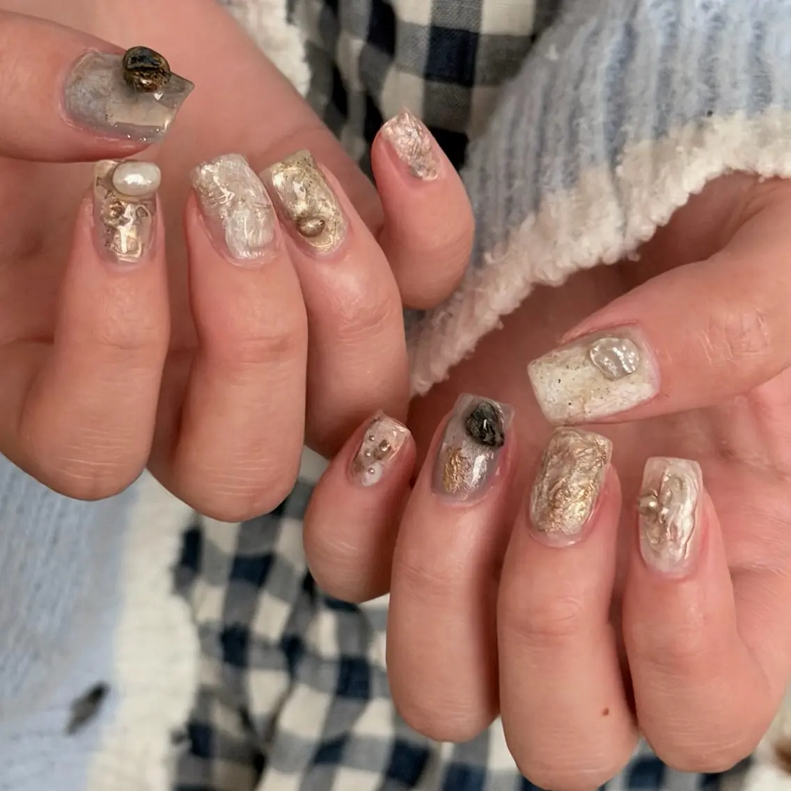 ネイル ハンドネイル 🎀フェイ フェイ🫧💗のネイルデザイン