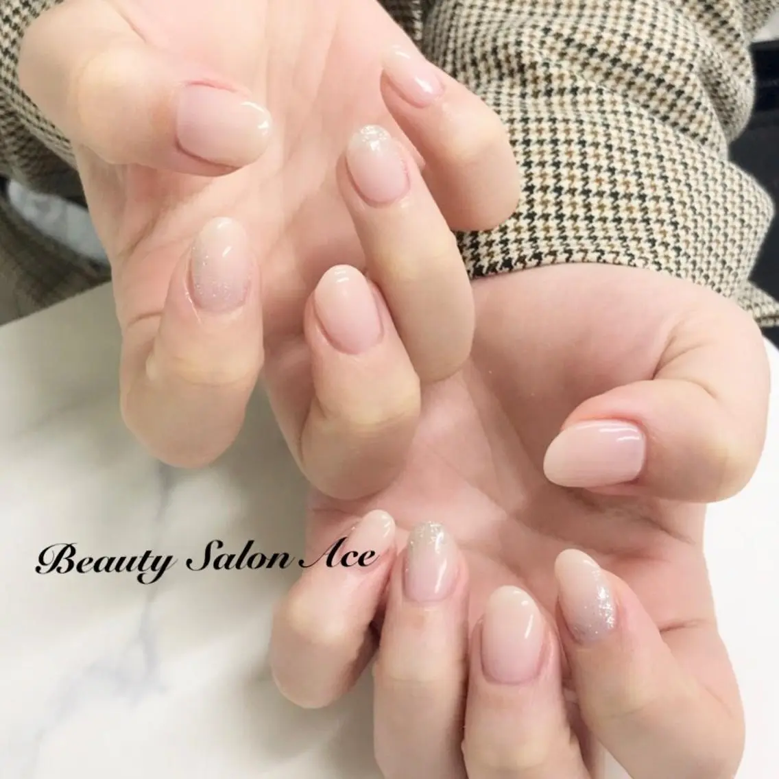 ネイル シンプルネイル ハンドネイル ハンドケア 池袋フィルイン Ace♡Nailのネイルデザイン