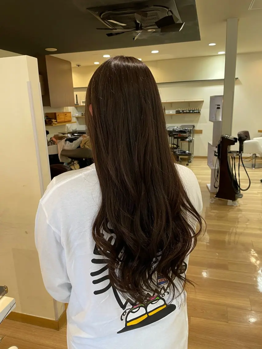 ロング カラー 韓国レイヤー🎀/ 顔周り特化🎀/豊田のヘアスタイル
