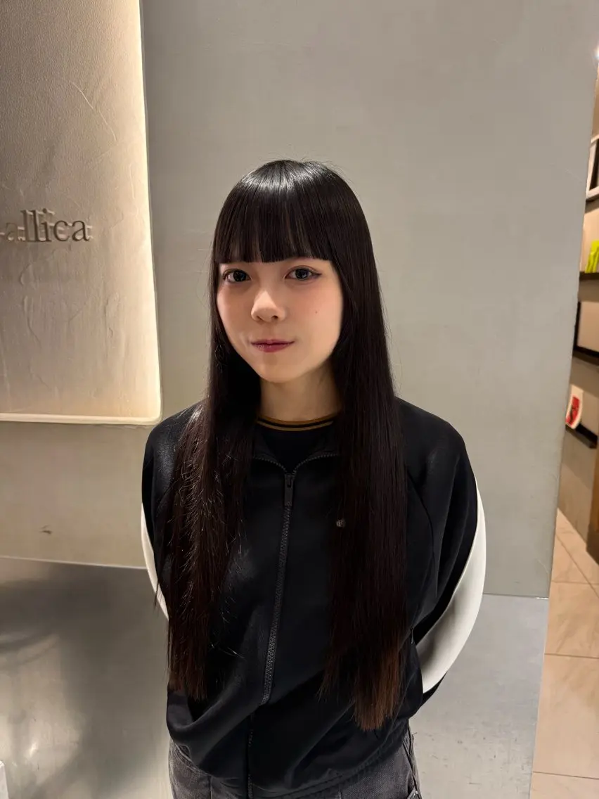 ロング カラー カット トリートメント ヘッドスパ 艶髪/ボブモデル 募集🫧terukaのヘアスタイル