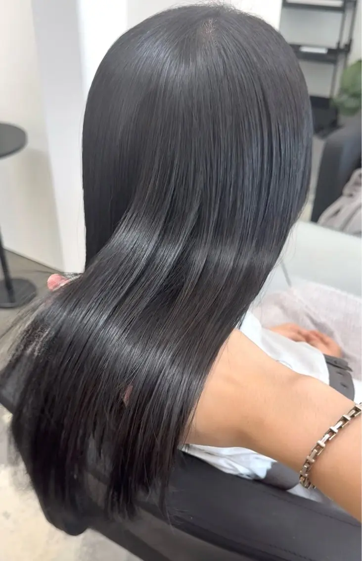 ロング 韓国ヘア 野々山 ゆうとのヘアスタイル