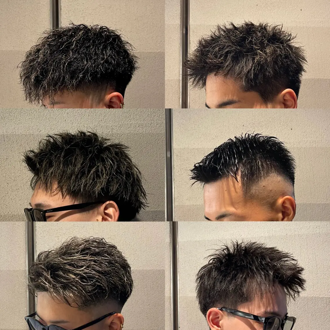 ショート カラー パーマ メンズ 【再現性120%】 🔥龍也リュウヤ🔥のヘアスタイル