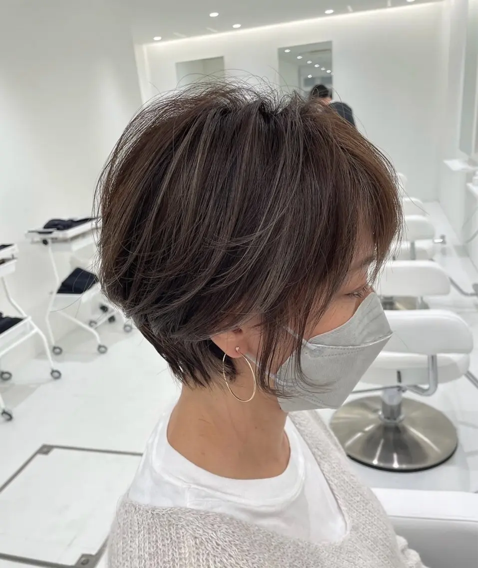 ショート 椎葉 まりんのヘアスタイル