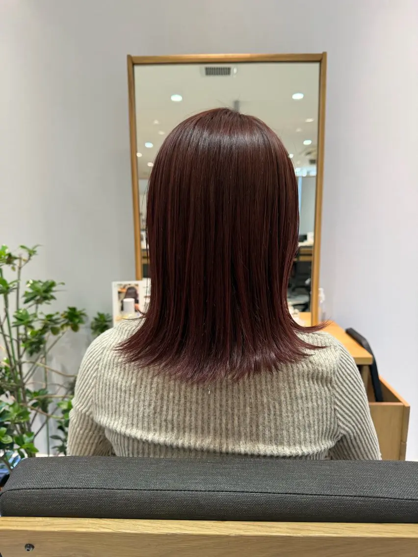 ミディアム ヘアカラー きょうか 🍀のヘアスタイル