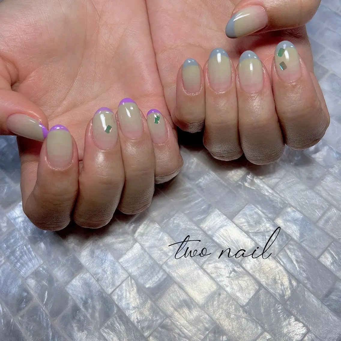 ネイル アートネイル フットネイル ハート ニュアンスネイル オフィスネイル ハンドネイル two nailのネイルデザイン