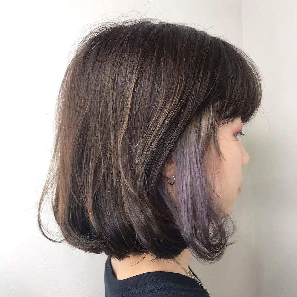 ショート カラー ボブ ヘアカラー 柴田 祐輔のヘアスタイル