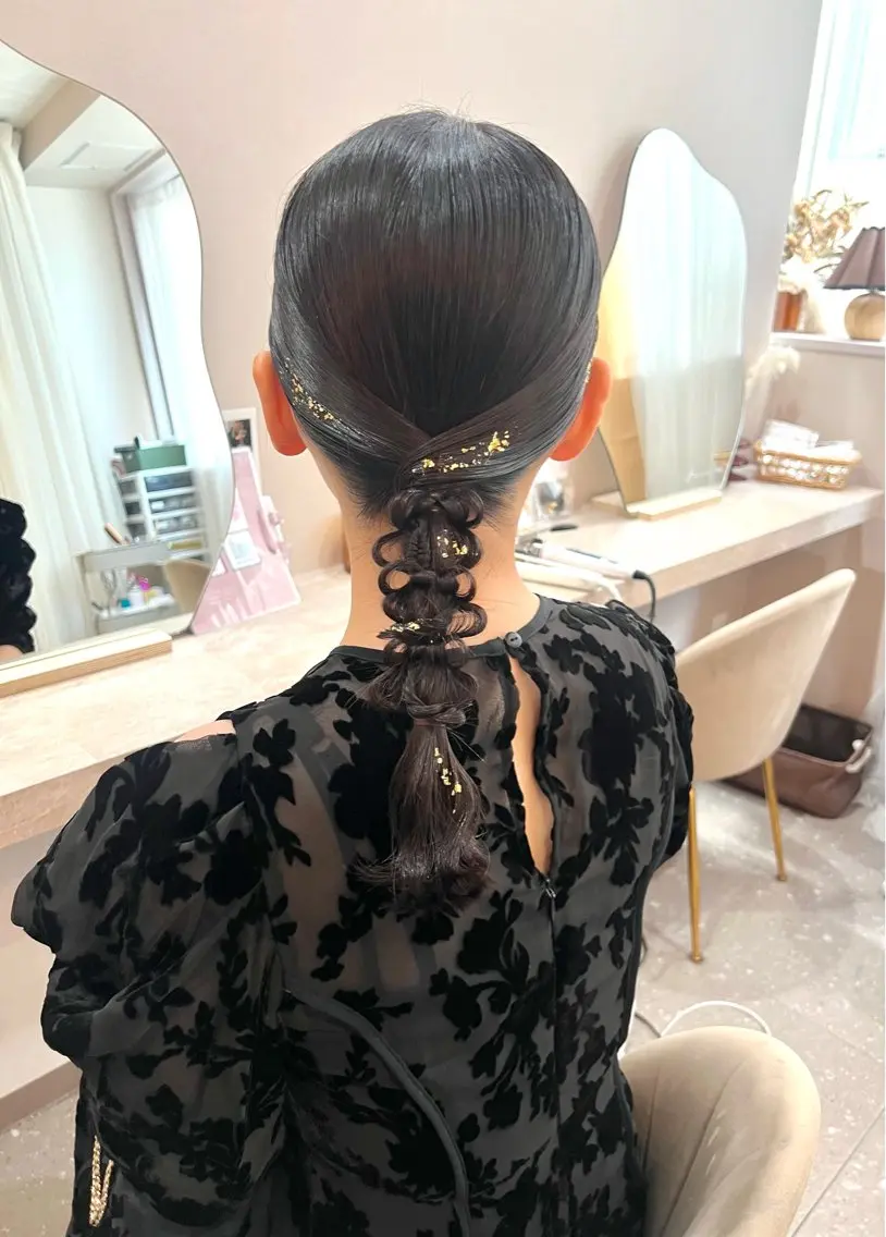 ミディアム Mila misakiのヘアスタイル
