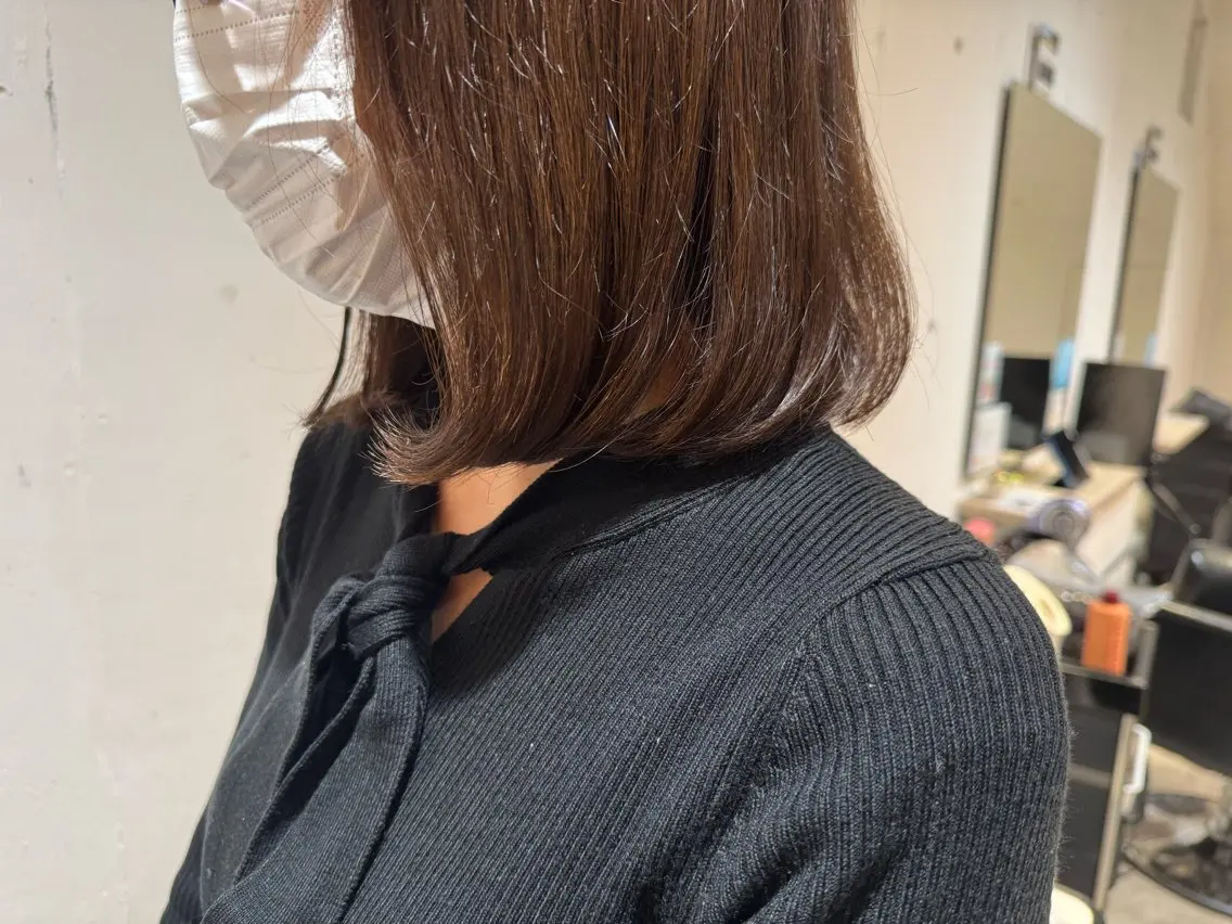 パーマ デジタルパーマ AiRU hair RIRIKOのヘアスタイル