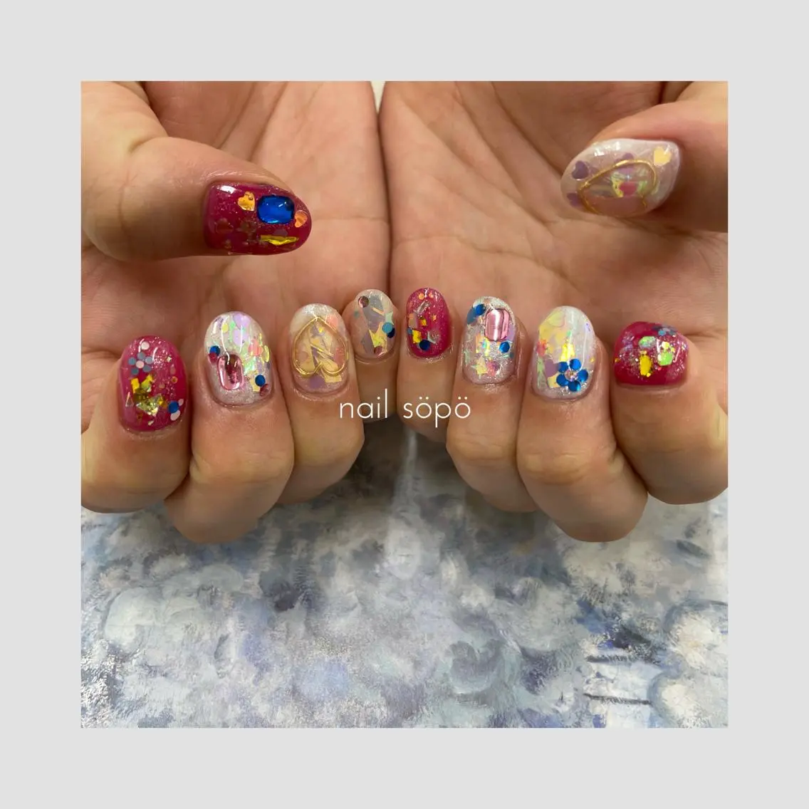 ネイル 自由が丘✳︎ nail söpöのネイルデザイン