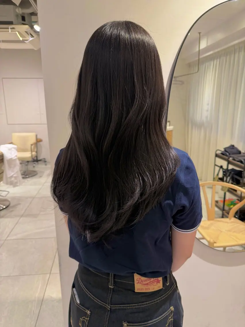 セミロング ボブ knock なお 烏丸御池のヘアスタイル