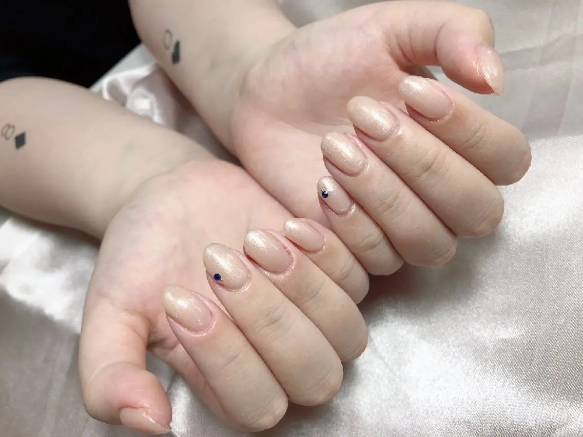 ショート ネイル シンプルネイル ☺︎山部 志麻☺︎のネイルデザイン