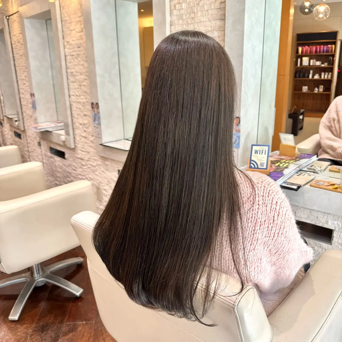 ✂️💎カット+縮毛矯正の写真