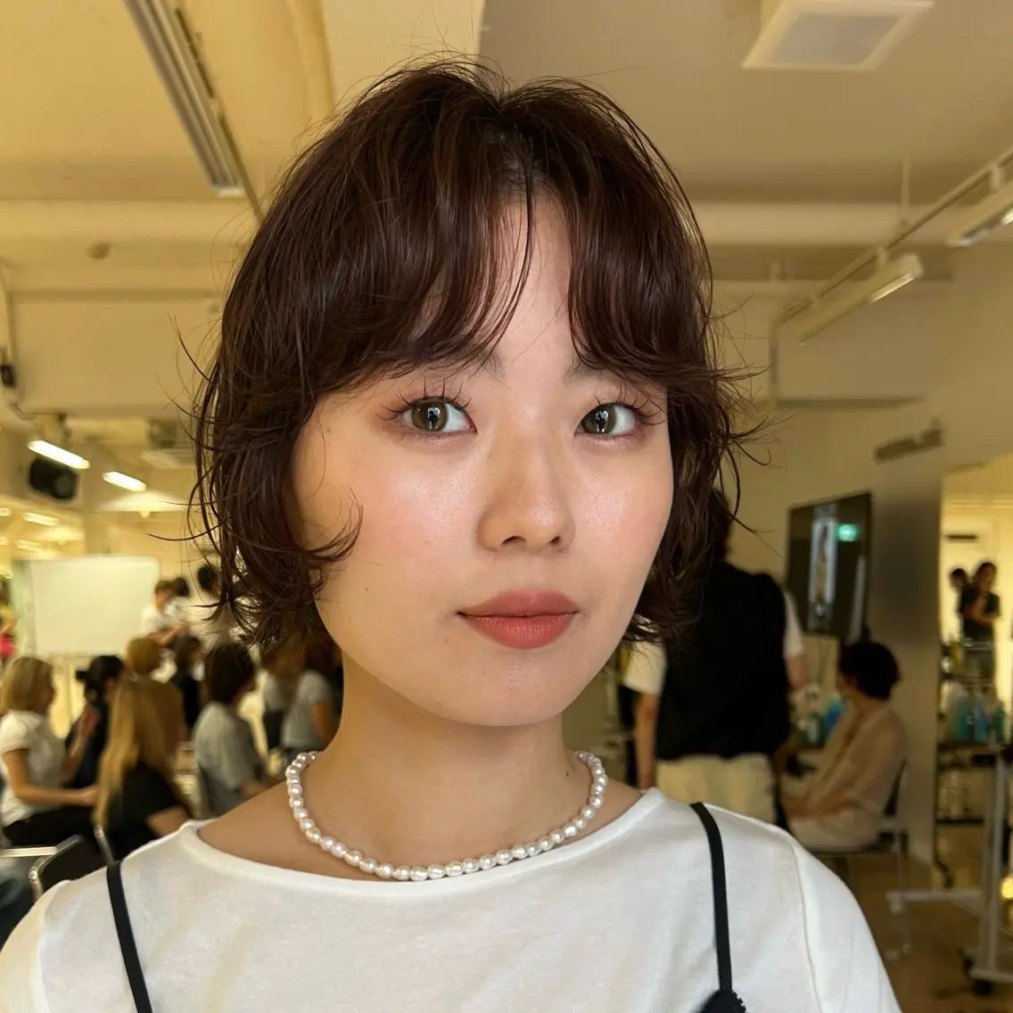 ショート パーマ ボブ カット パーマ トリートメント 🌿ショート🌿 パーマ🌿淳平のヘアスタイル