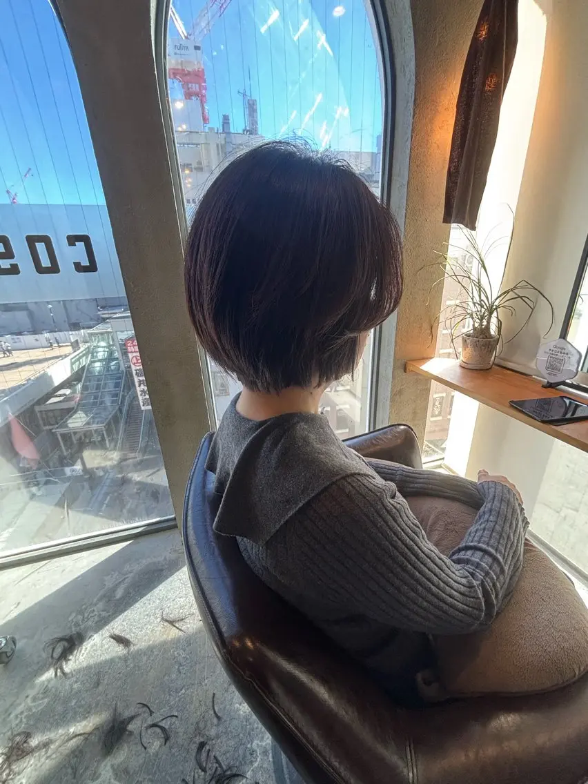 ショート カット 店長 大方康暉のヘアスタイル