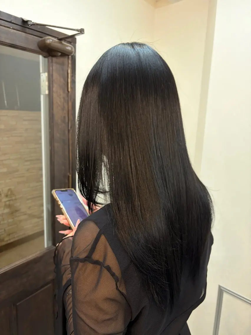 ロング カラー .•♬ ハルナ.•♬のヘアスタイル