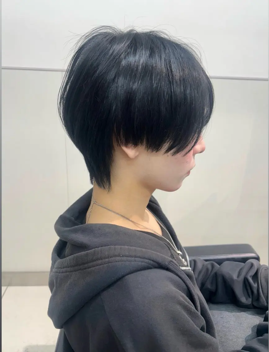 ショート カラー メンズ メンズショート ショートヘア カット ヘアカラー ナチュラル×色気パ ーマ 渋谷/マナミのヘアスタイル