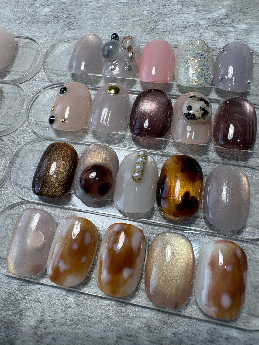 ネイル シンプルネイル nailsalon bambiのネイルデザイン