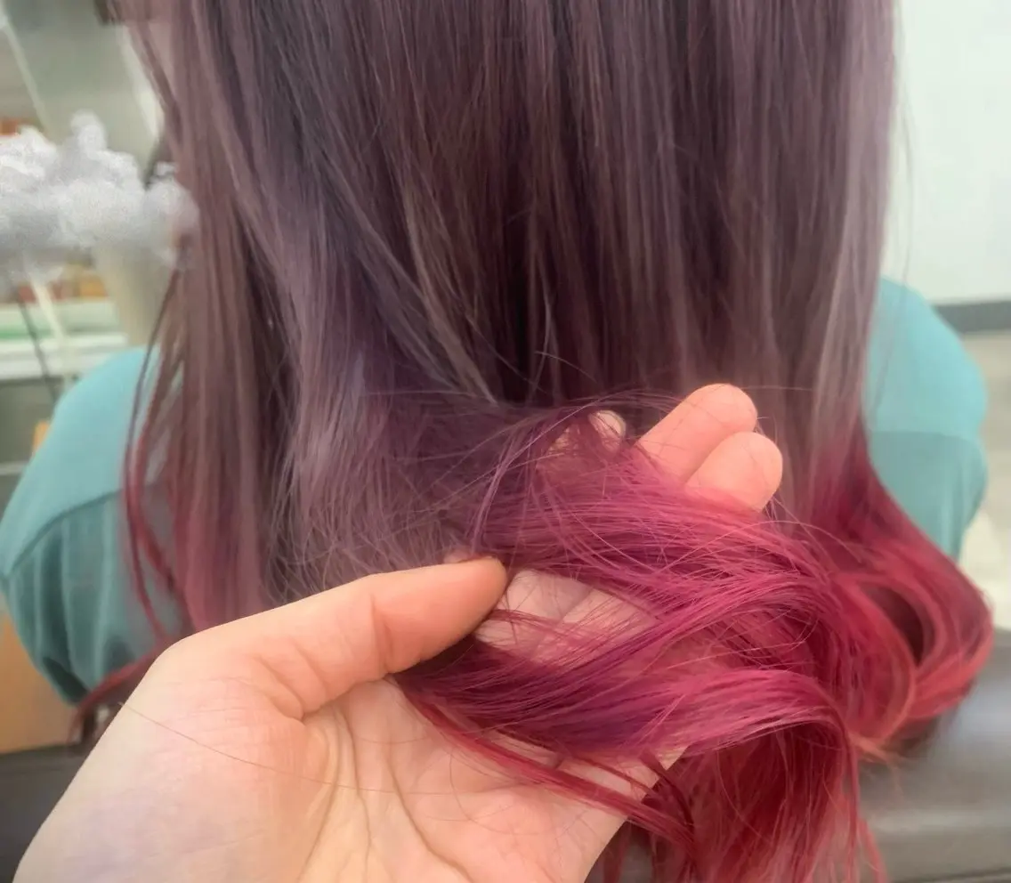 ロング label はしぐち ななみのヘアスタイル