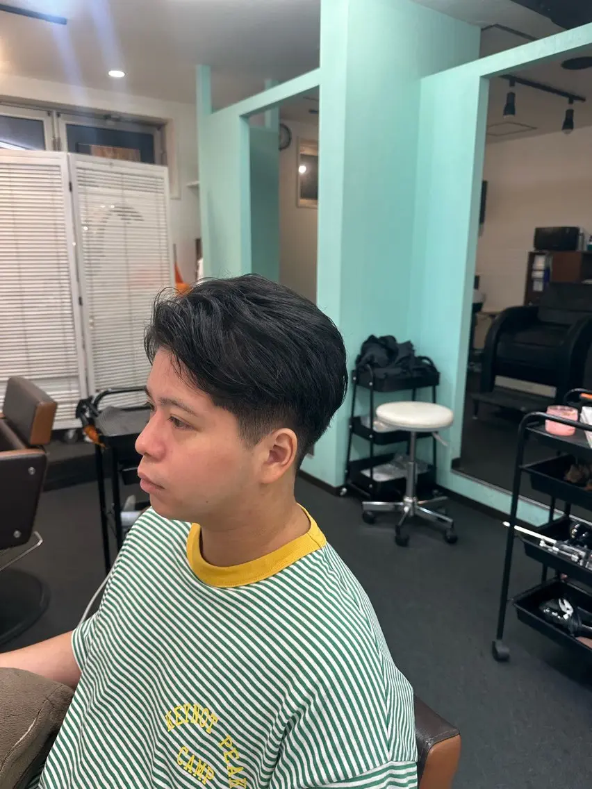 メンズ マッシュ カット MOMO 💕💕のヘアスタイル
