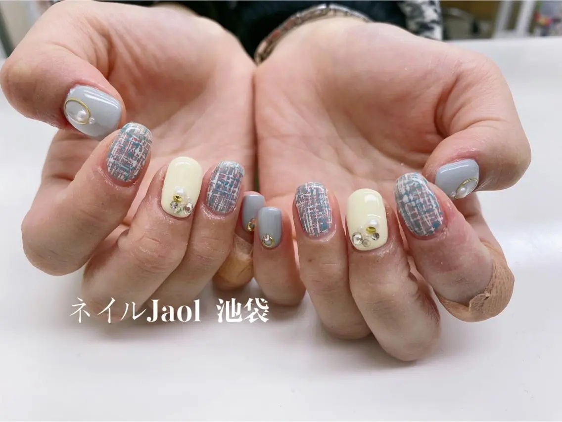 ミディアム ネイルJaol 池袋のネイルデザイン