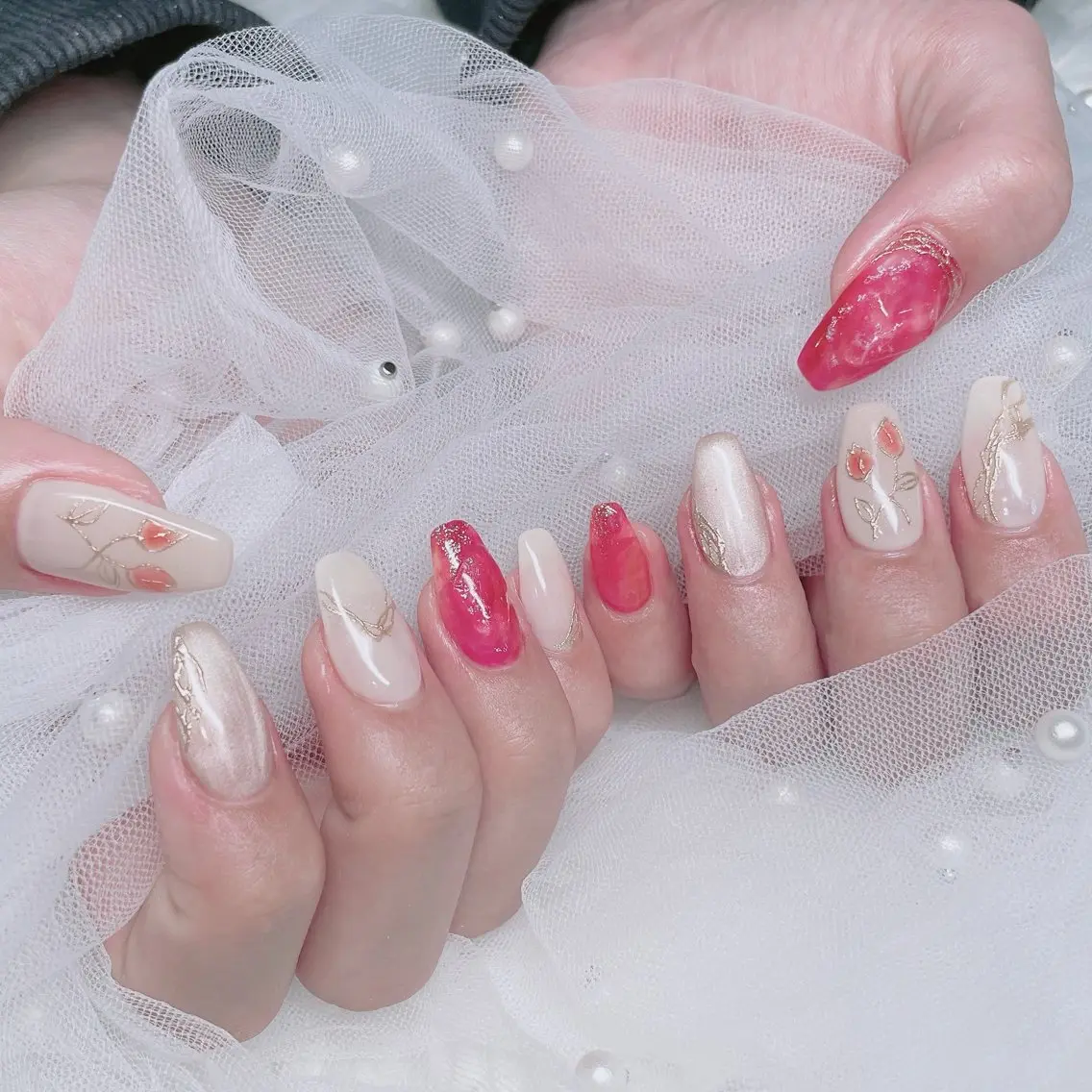 ネイル ハンドネイル Jeremy ♡ HARUKAのネイルデザイン