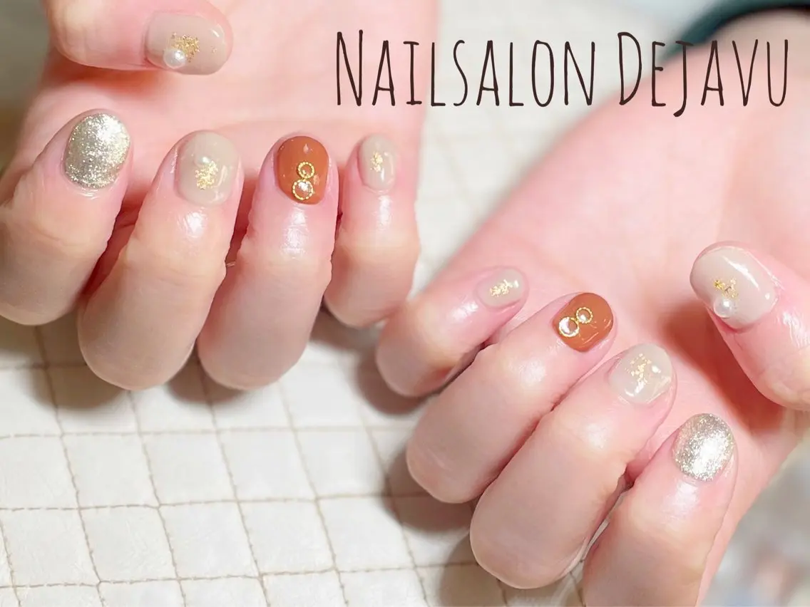 ネイル 持ち込み ハンドネイル Nailsalon Dejavuのネイルデザイン