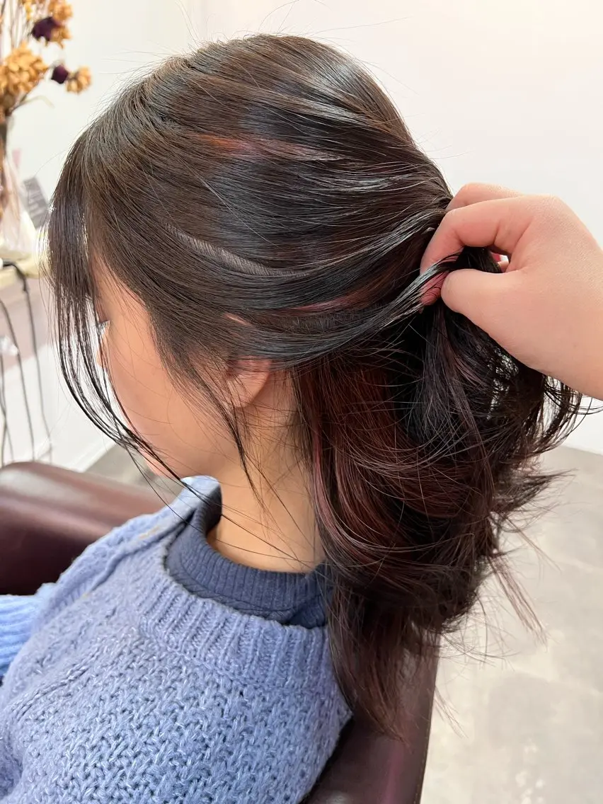 セミロング Richell🎀 🖤yuuのヘアスタイル