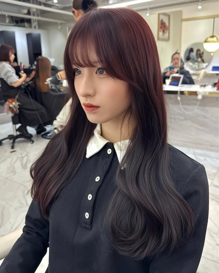 ロング カラー ヘアアレンジ ブリーチ 透明感カラー ラベンダーカラー ラベンダーピンク ピンクカラー カット ヘアカラー トリートメント 髪質改善特化 🫧松野力也のヘアスタイル