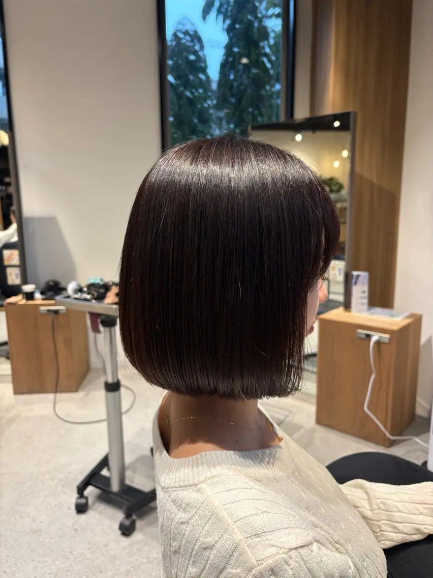 ショート ボブ 髪質改善カラー/ レイヤー/望月うららのヘアスタイル
