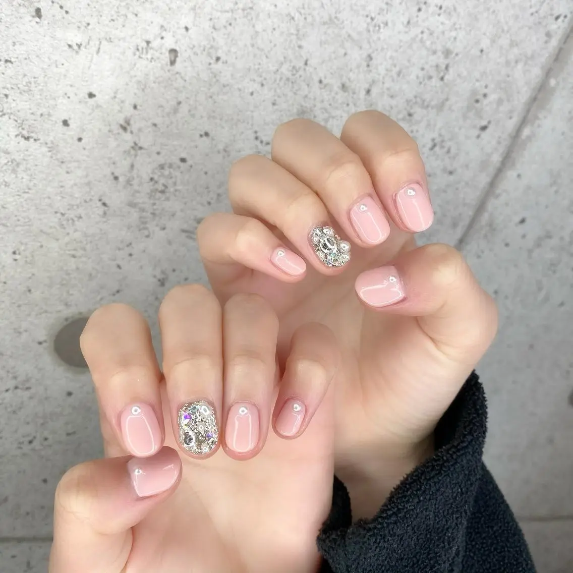 ショート カラー パーマ ヘアアレンジ メンズ キッズ ネイル マツエク・マツパ ハンドネイル Salon Ｋのネイルデザイン