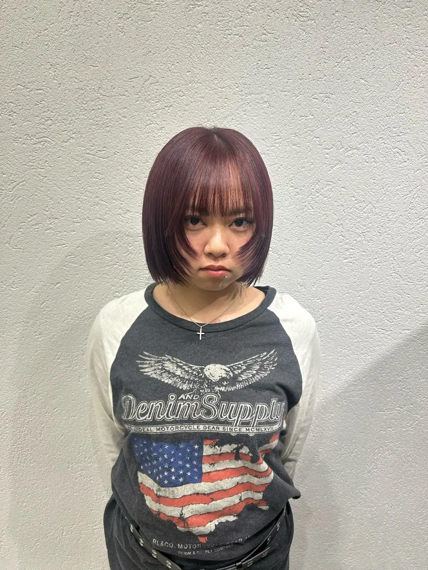 ショート カラー カット ヘアカラー トリートメント 🎀透明感/レイヤ ー/Kotona🎀のヘアスタイル