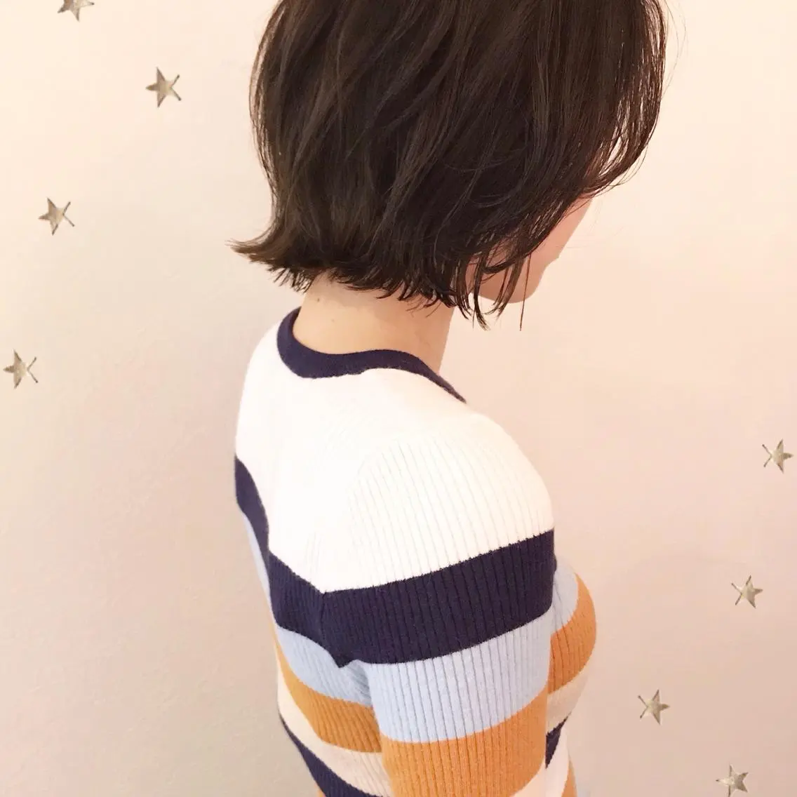ミディアム 市川 千夏のヘアスタイル