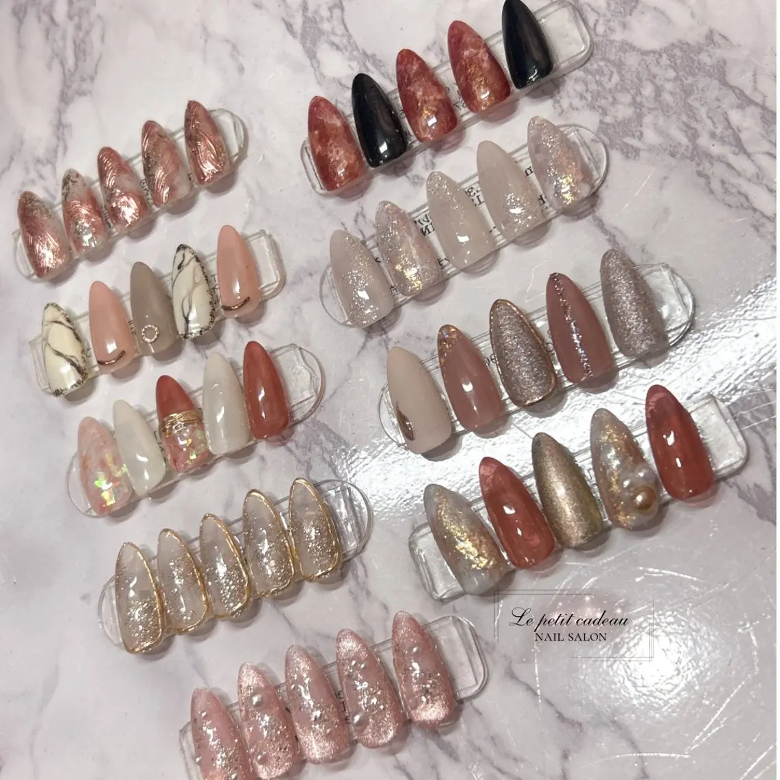 ネイル 𝑝𝑒𝑡𝑖𝑡 𝐾𝑎𝑛𝑛𝑎のネイルデザイン