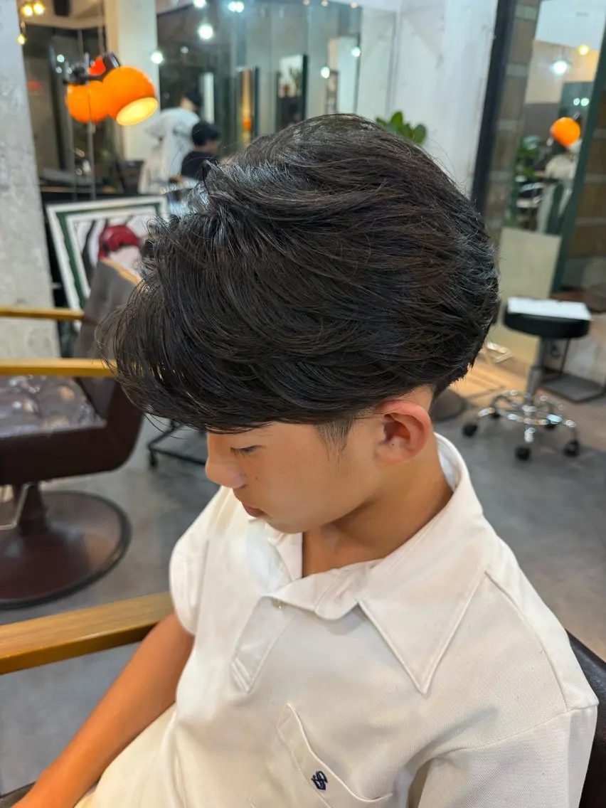 ショート パーマ メンズ カット パーマ HARBOR ゆづきのヘアスタイル