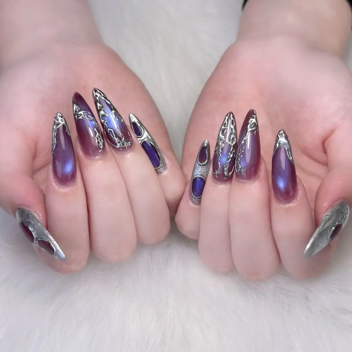 ネイル アートネイル ジェルネイル 韓国ネイル ニュアンスネイル シンプルネイル ハンドネイル ハンドケア Anna Melia Nailのネイルデザイン