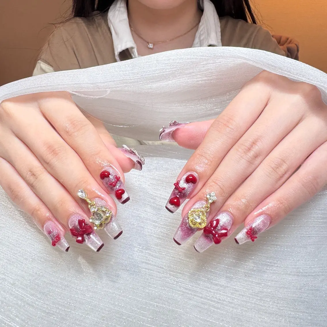 ネイル ジェルネイル 持ち込み ネイルチップ ハンドネイル Anmi nail Rio 新宿のネイルデザイン