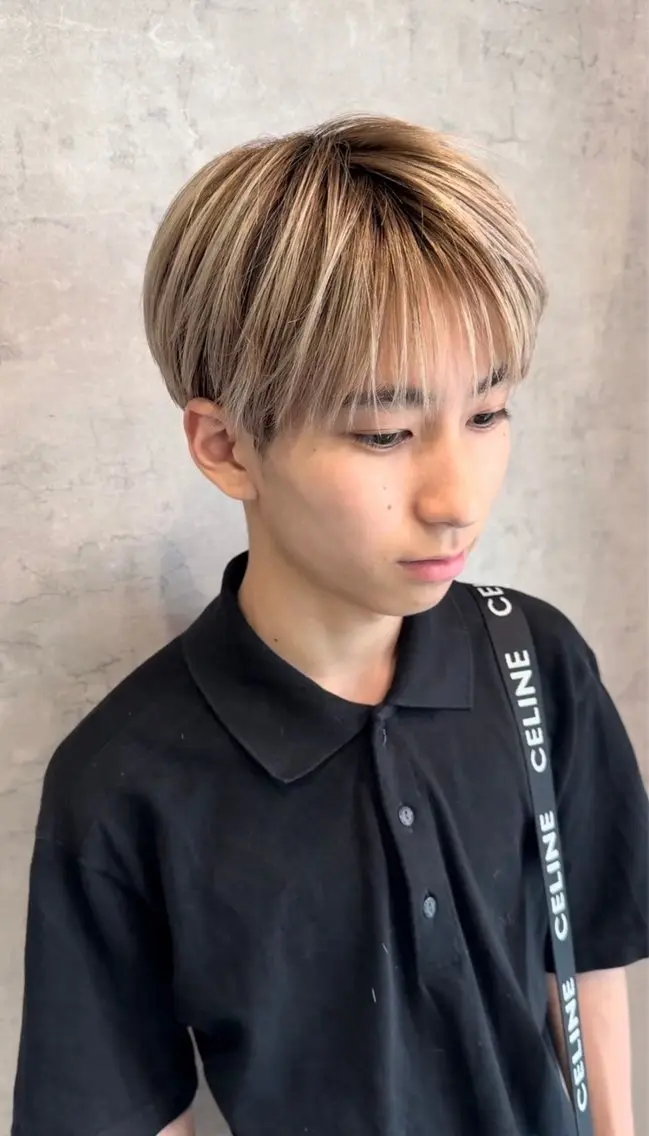 メンズ 徳永 蓮のヘアスタイル