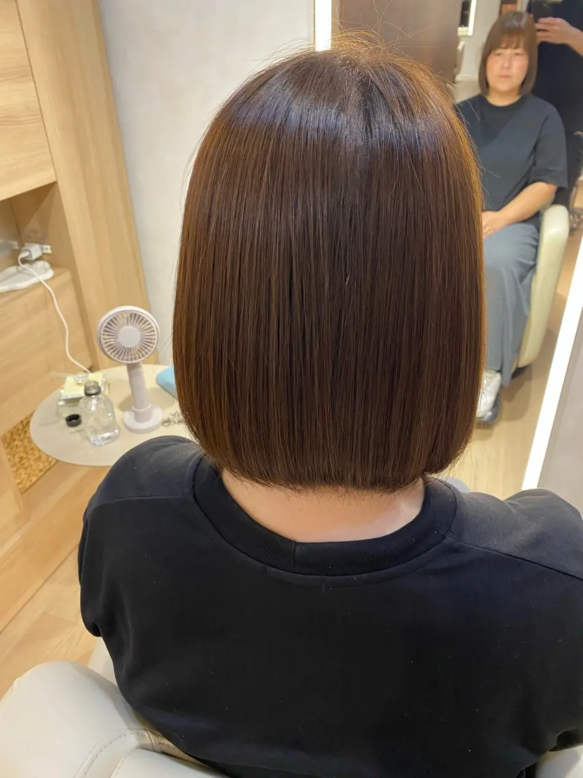 ミディアム 髪質改善 髪質改善ストレート ✂️前田龍之介のヘアスタイル