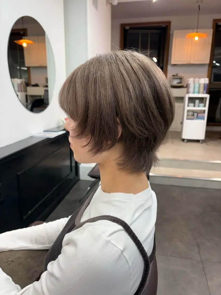 ショート カラー ヘアカラー 横浜/✨️透明感 カラー✨️/美優のヘアスタイル