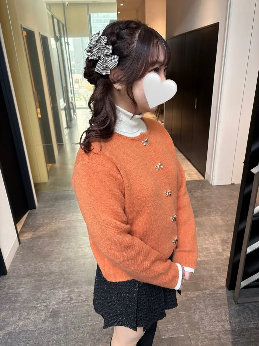 ロング ヘアアレンジ 結婚式・ブライダル カット mao | 柔らか艶カラー🫧のヘアスタイル