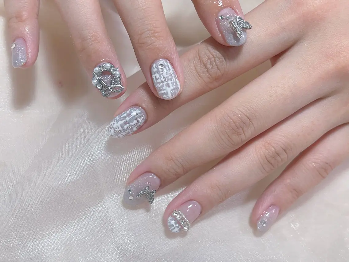 ネイル 🎀ネイルサロン エクラYUI🎀のネイルデザイン