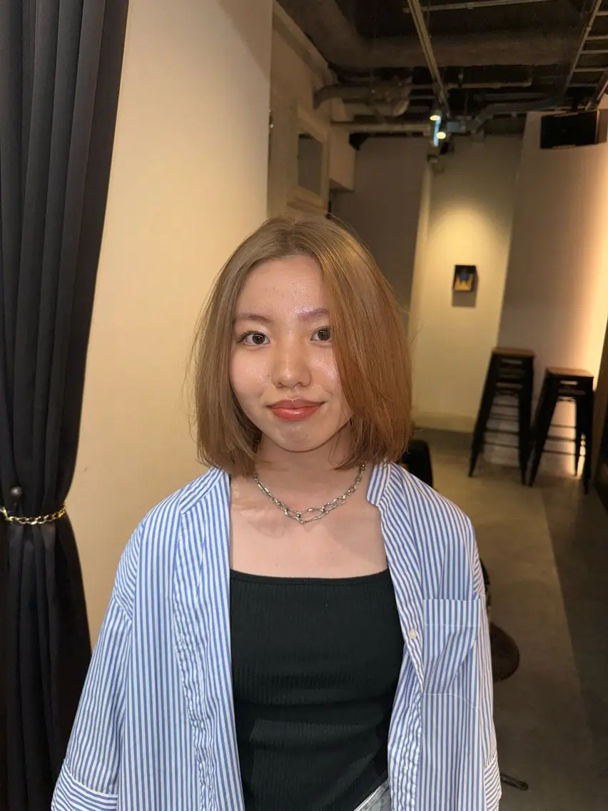 ショート 暖色カラー Ryokaのヘアスタイル
