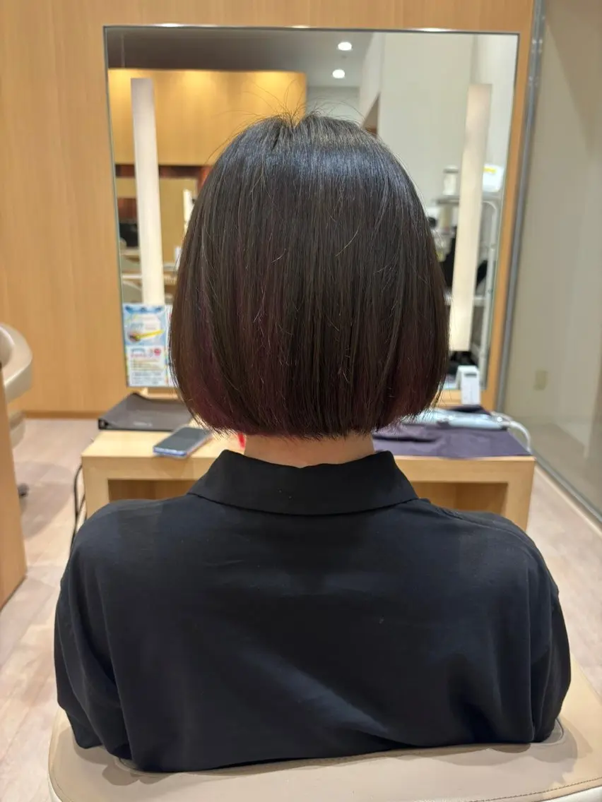 ボブカットの写真