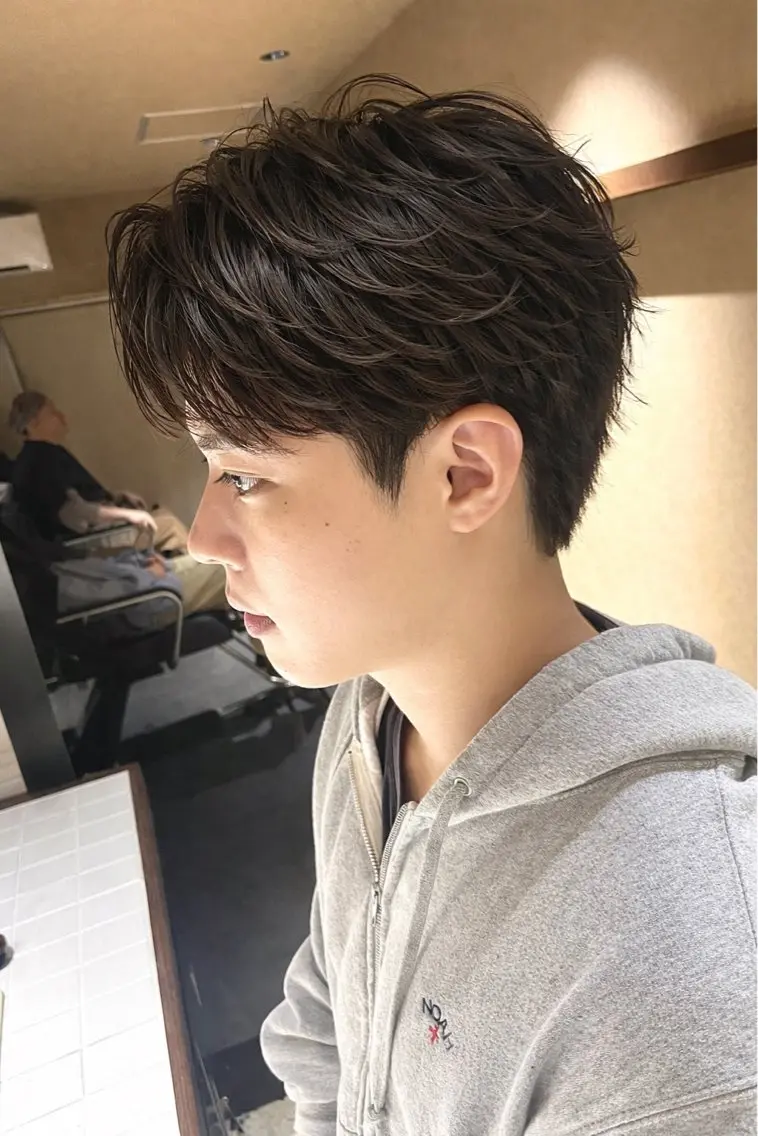 ショート メンズ カット matsui ／ anheloのヘアスタイル
